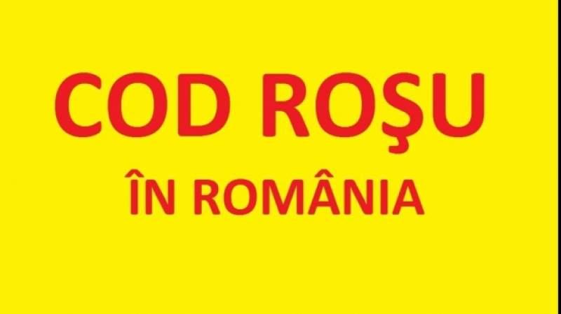 BREAKING NEWS. Avertizare DE ULTIMĂ ORĂ. Cod ROȘU pentru mai multe zone din România, Când începe și cât durează
