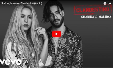 Internetul a luat foc: Shakira și Maluma, colaborare nou-nouță! "Clandestino", piesa pe care o vei pune pe repeat. Este mai tare decât "Chantaje"!