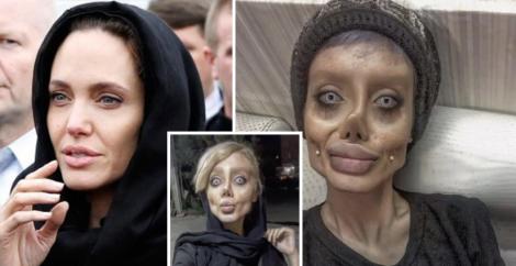 Imagini fără filtru! Cum arată adolescenta care a mințit că și-a făcut 50 de operații estetice ca să arăte ca Angelina Jolie! Internauții sunt șocați