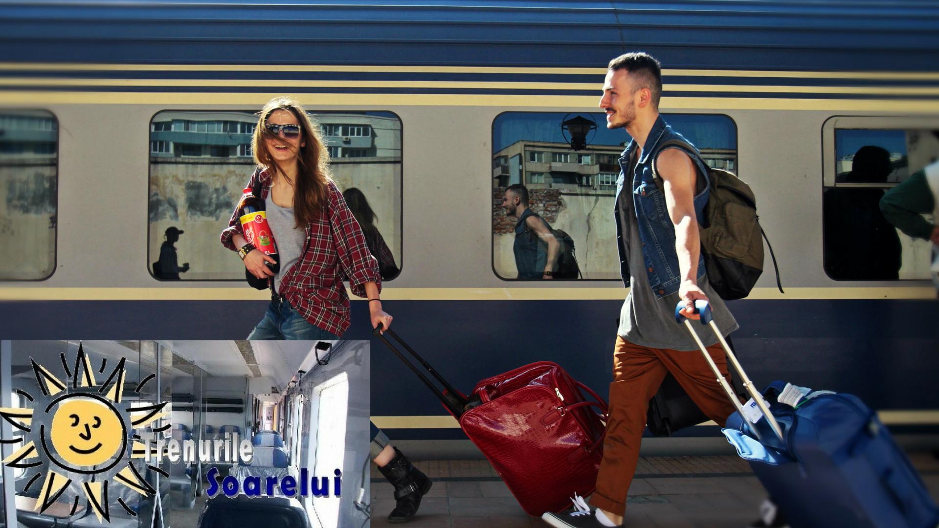 Program mersul trenurilor pe ruta București - Constanța! S-au repornit „Trenurile Soarelui”!