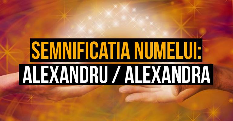 La MulÈ›i Ani Alexandru Alexandra SemnificaÈ›ie Nume 30 August 2018 Antena 1