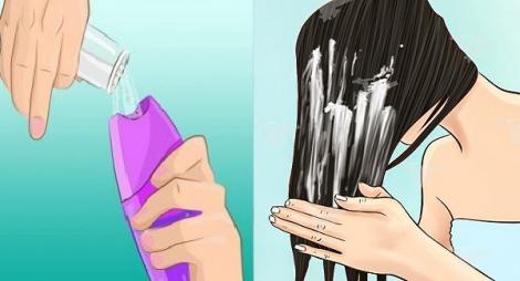 Ce se întâmplă dacă pui sare în șampon? Efectele sunt imediate și spectaculoase