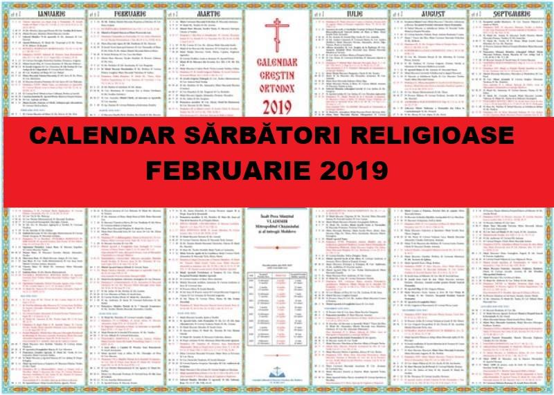 Calendar ortodox februarie 2019. Ce sărbători religioase sunt în luna februarie