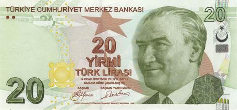 Lira turcească înregistrează în octombrie cea mai slabă evoluţie în rândul monedelor importante, din cauza incursiunii armatei Turciei în Siria