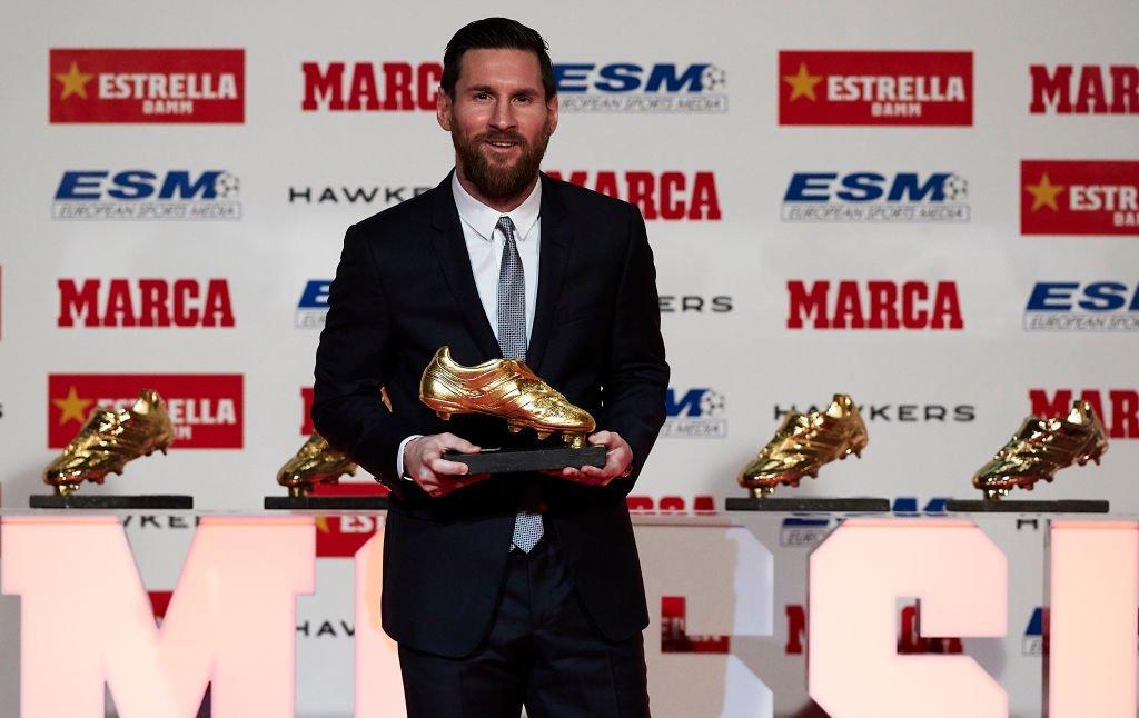 Messi va primi al şaselea trofeu Gheata de Aur