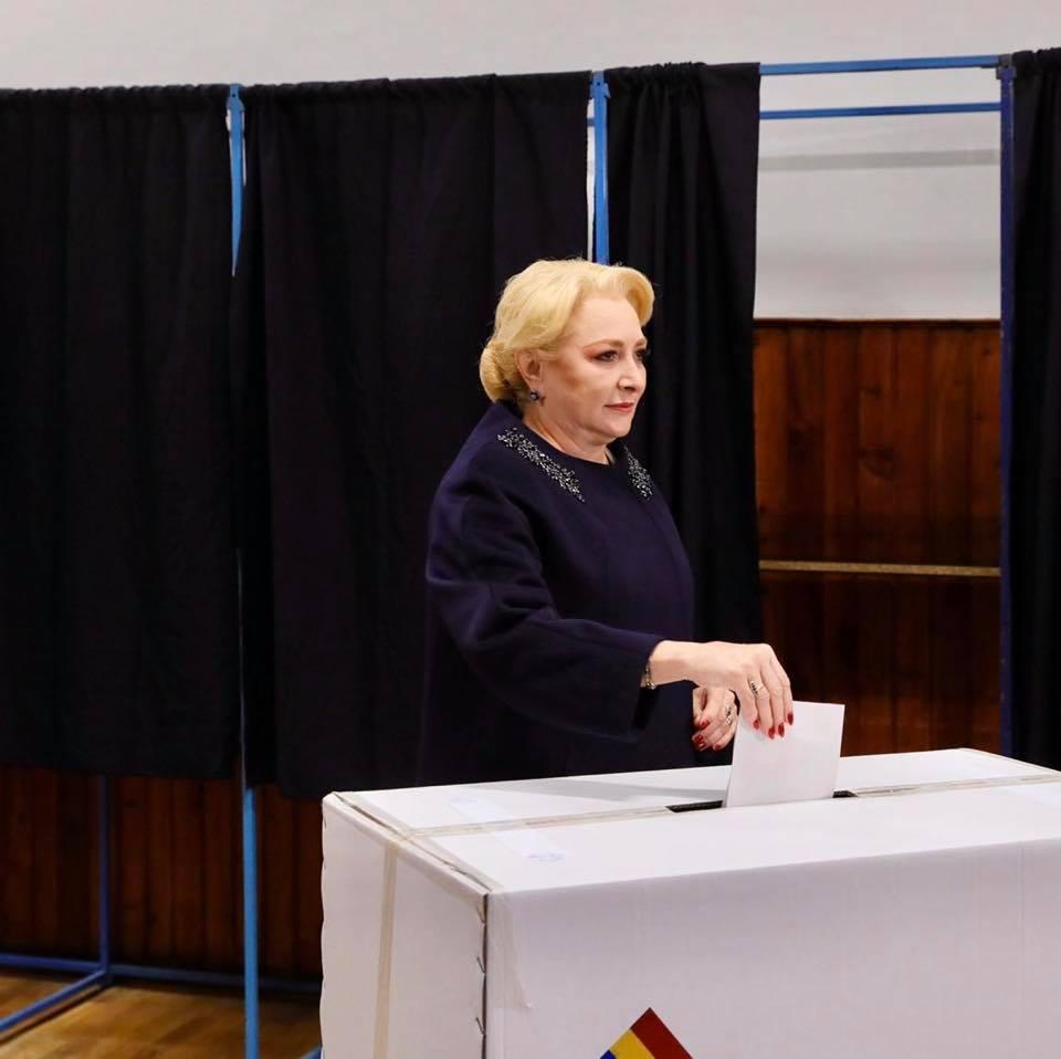 Viorica Dăncilă, mesaj dur pe Facebook după ce a votat: ”Am votat pentru un președinte care nu fuge de muncă”