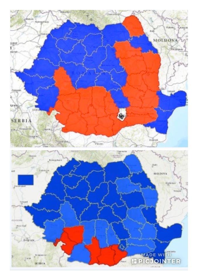 Cat È™i Cum A CaÈ™tigat Iohannis In 2014 È™i In 2019 Harta Cu JudeÈ›ele Pierdute De Psd Antena 1