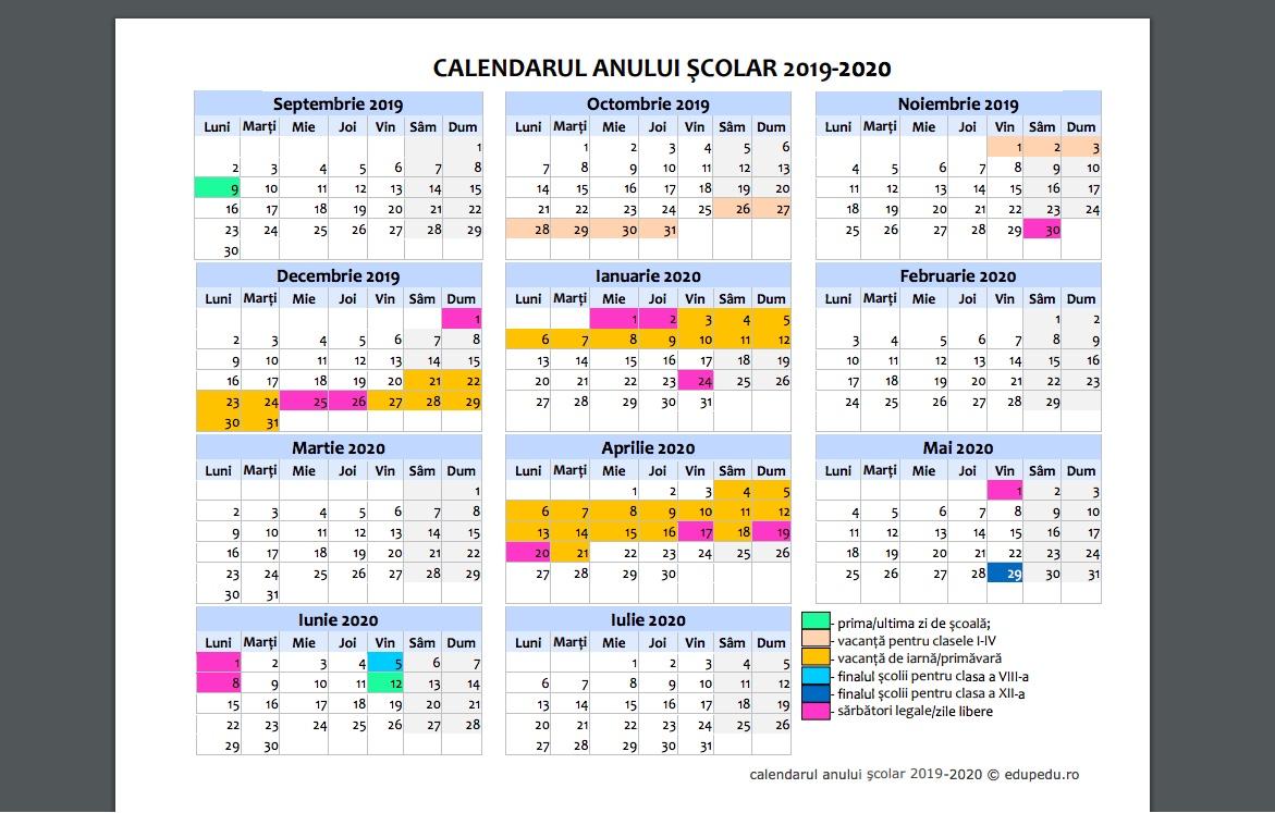 Teze An È™colar 2019 2020 Cand Incepe SusÈ›inerea LucrÄƒrilor È™i Lista Disciplinelor Antena 1