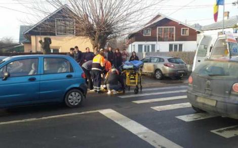 O bătrână a fost ucisă pe o trecere de pietoni, în județul Galați! A fost lovită de un camion! Cine se afla la volan