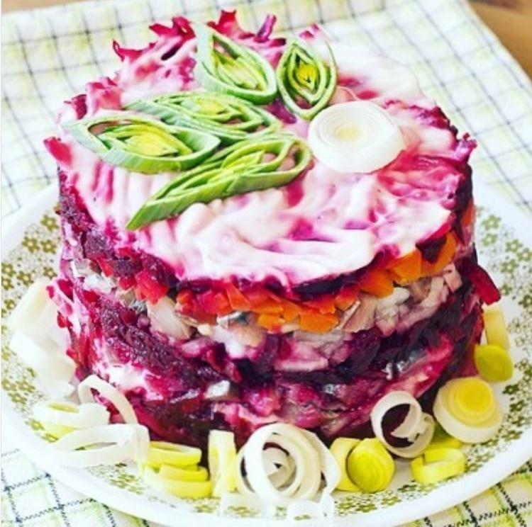 Селедка под шубой картинки