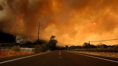 VIDEO/ Așa arată Apocalipsa! O minge uriașă de foc a ars din temelii mai multe ferme: „Zici că e sfîrșitul lumii”