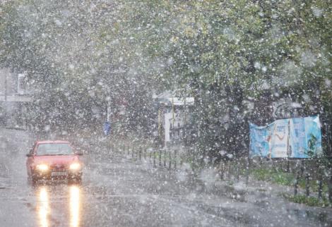 Cum va fi vremea în București. Prognoza meteo pentru weekend: lapoviță și ninsoare