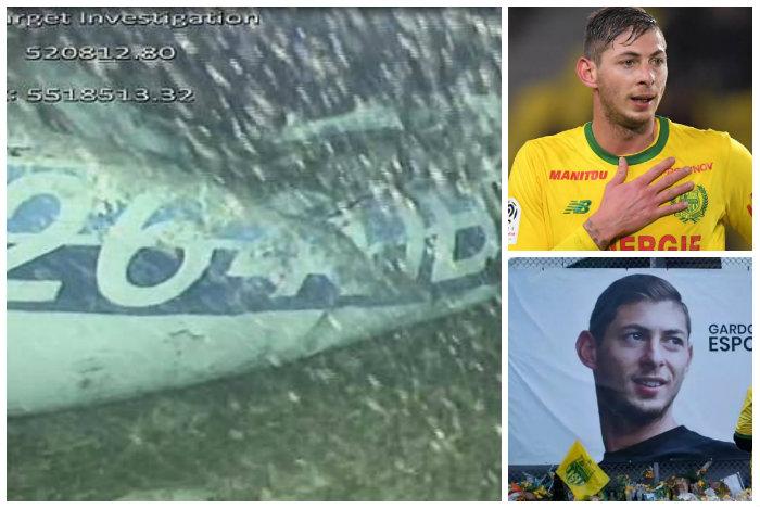Foto! Au găsit primul cadavrul în epava avionului prăbușit, în care se afla fotbalistul Emiliano Sala: "A murit stând pe scaun"