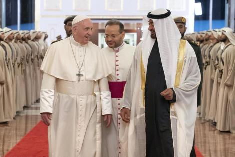 Zile libere 2019. 5 februarie zi libera în Emirate pentru vizita Papei Francisc