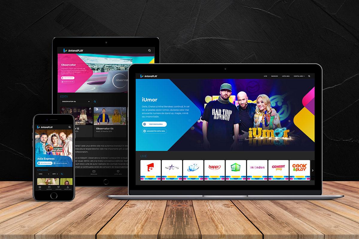 Platforma AntenaPlay, refresh de design și tehnologie