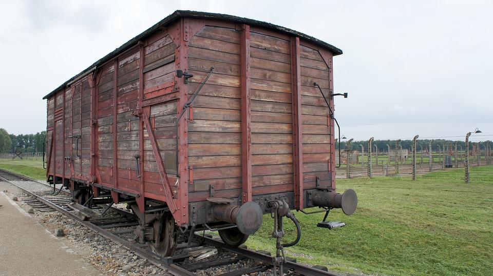 Vagon de la lagărul de exterminare Auschwitz, în România! Ce se găsește în interior