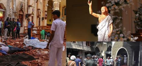 Sri Lanka: Câte minute a durat Apocalipsa: Statuia lui Iisus, stropită cu sânge