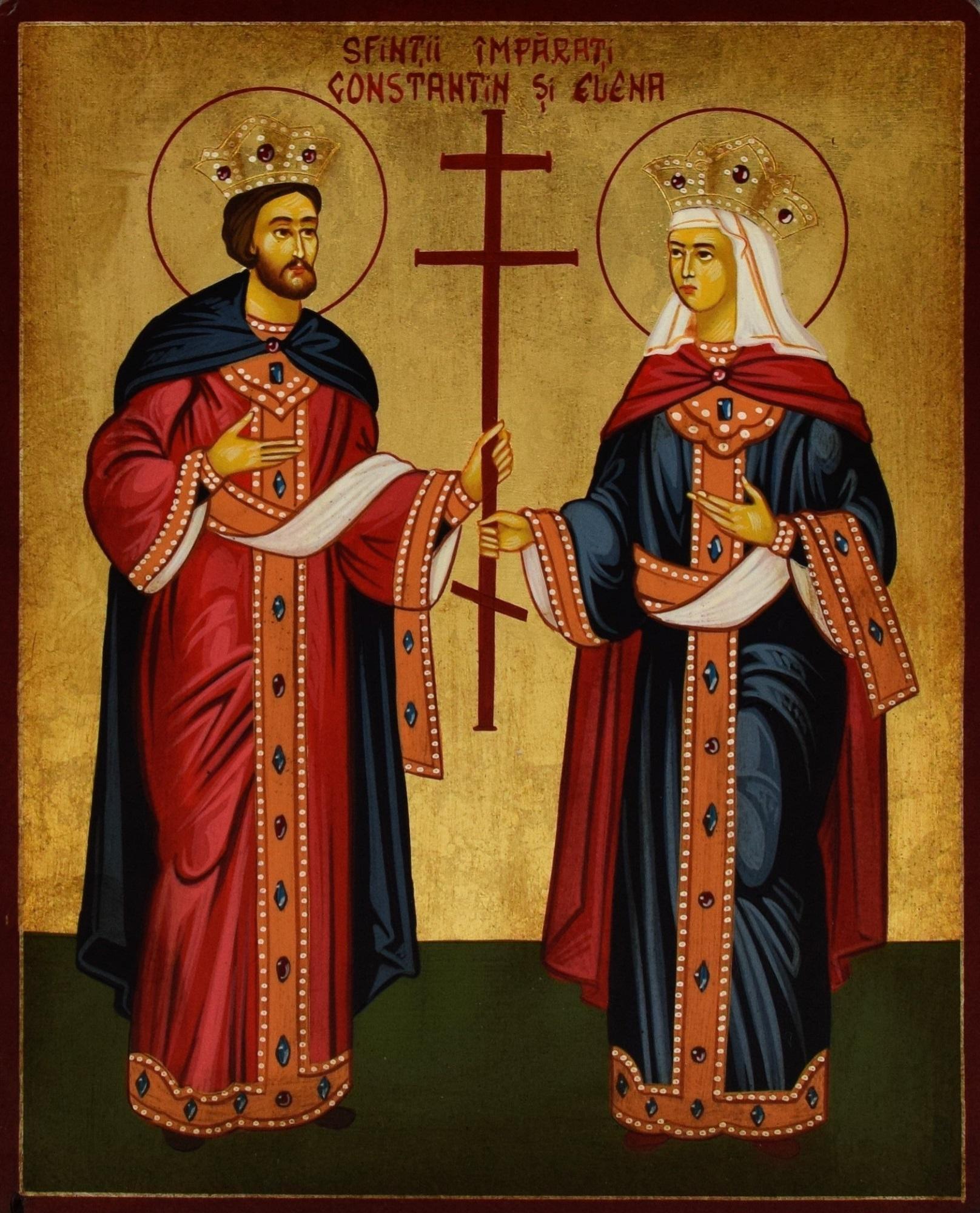 Calendar ortodox 21 mai 2019. Sfintii Imparati Constantin si Elena