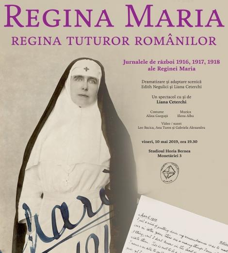 Spectacol de teatru despre regina Maria, la Muzeul Ţăranului Român