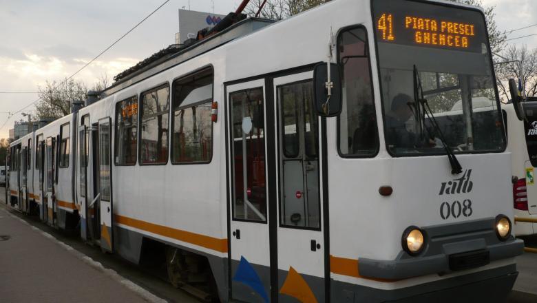 Tramvaiul 41,  suspendat  până în septembrie 2019. Trasee alternative pentru bucureșteni