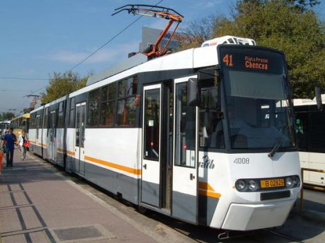 Linia de tramvai 41 este suspendată până la 1 septembrie