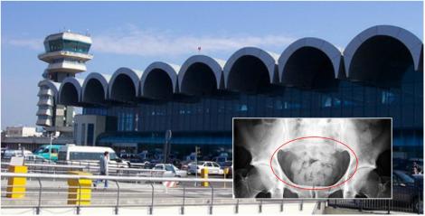 Cărăuș de droguri, prins pe Aeroportul „Henri Coandă”. Polițiștii au început numărătoarea: câte capsule de cocaină „transporta” tânărul