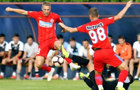 FCSB - Milsami, turul 1 preliminar Europa, 2 - 0. Dubla lui Florin Tănase aduce victoria roș-albaștrilor