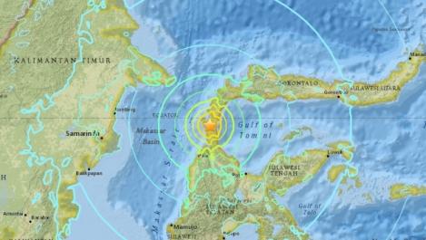 Cutremur puternic de magnitidinea 7,3 Insula indoneziană Halmahera, în arhipelagul Molucelor