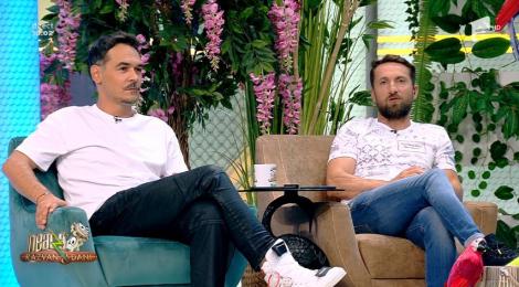 Dani Oțil și Răzvan Simion, discuție controversată, în direct: ” Noi nu bem apă pentru că peștii fac dragoste în ea!”