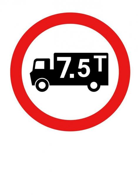 Restricţii de circulaţie pentru autovehiculele de peste 7,5 tone, începând de astăzi şi până duminică