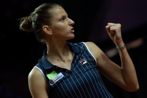 Karolina Pliskova, a doua jucătoare calificată la Turneul Campioanelor