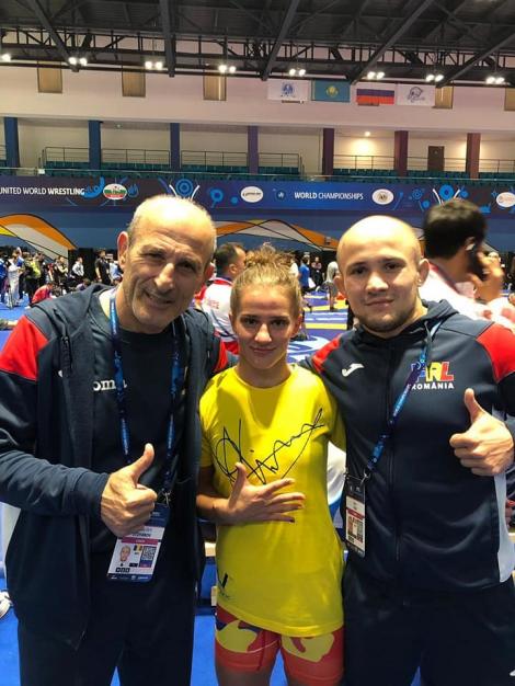 Alina Vuc, în finala Campionatelor Mondiale de lupte din Kazahstan