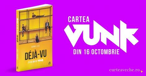 Cornel Ilie lansează prima carte autobiografică "Deja vu. 25 de ani de Vunk"
