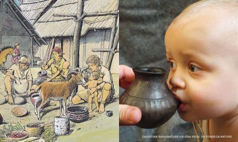 Imagini inedite. Cum arătau biberoanele pentru bebeluși acum 3.000 de ani. O treime din ei mureau înainte de a împlini un an
