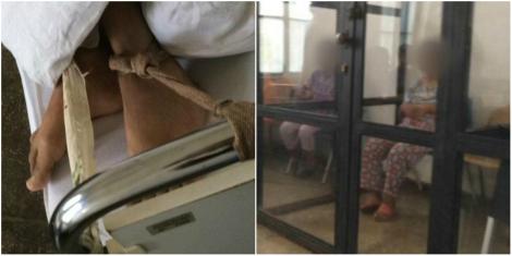 Oameni cu dizabilităţi ţinuţi în cuşti și legați de pat cu fâșii din cârpe! Apel urgent pentru salvarea pacienților internați la Secția de Psihiatrie a Spitalului Municipal Sighetu Marmației