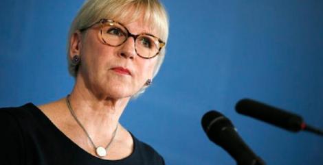 Ministrul suedez de Externe Margot Wallstrom va demisiona pentru a petrece mai mult timp cu familia sa