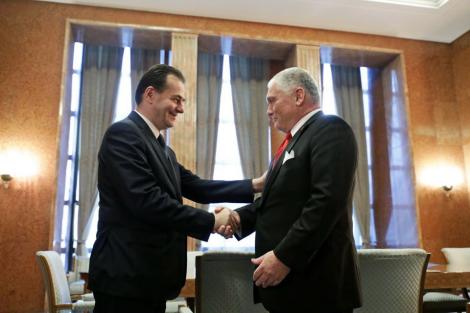 Premierul Ludovic Orban se întâlneşte cu ambasadorul SUA la Bucureşti, Adrian Zuckerman, în contextul situaţiei din Orientul Mijlociu