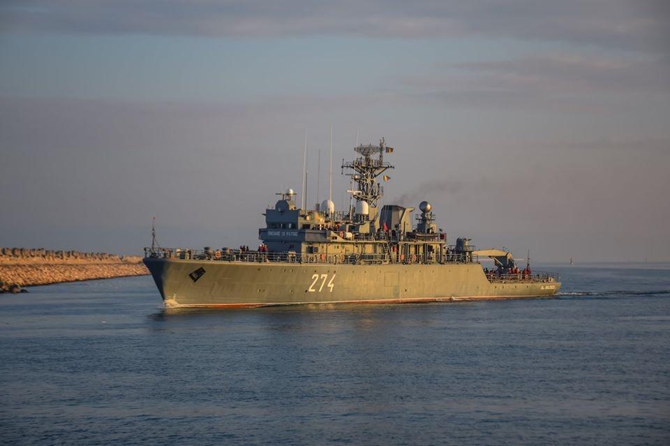 O navă militară românească va prelua pentru şase luni comanda unei grupări NATO