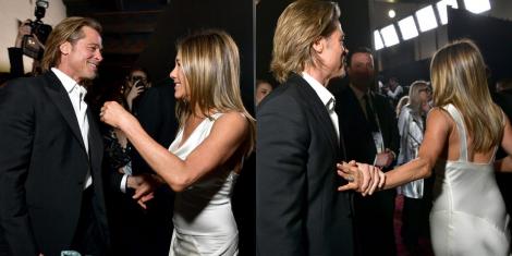 Surprize la Gala Premiilor SAG. Jennifer Aniston şi Brad Pitt au păşit, din nou, împreună în lumina reflectoarelor