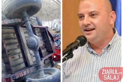 Politician de 35 de ani, tatăl unui copil, se zbate între viață și moarte, după ce a fost strivit de un tractor