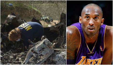 Rămășițele lui Kobe Bryant au fost identificate! Imaginile GROAZEI, de la locul în care s-a prăbușit elicopterul! VIDEO