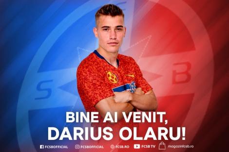 FCSB anunţă transferul lui Darius Olaru şi încheiarea contractelor cu Ioan Hora, Juvhel Tsoumou şi Bozhidar Chorbadzhiyski