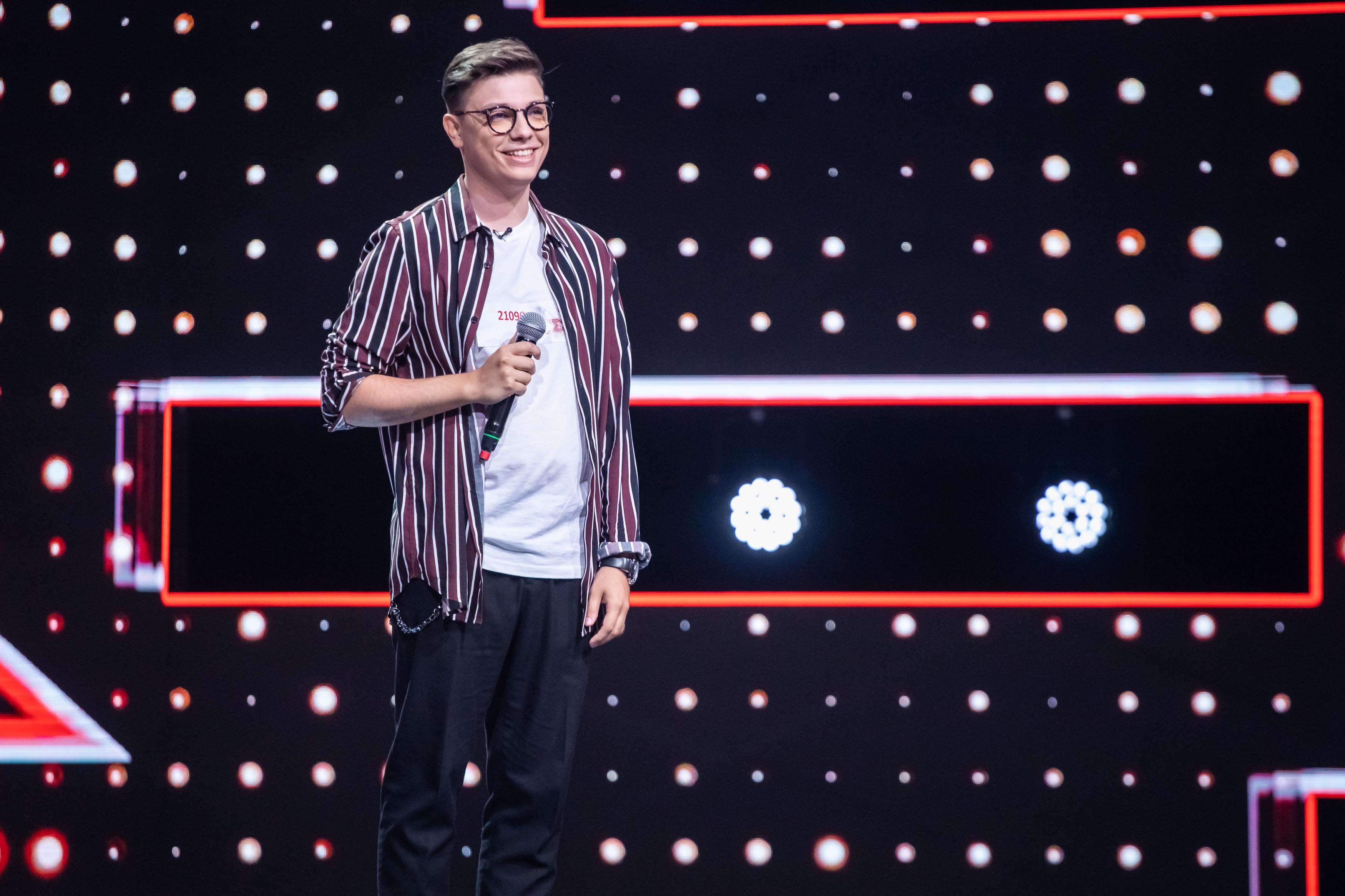 Andrei Horjea a demonstrat la „X Factor” că are șanse să ajungă un star! „Am știut că viața mea va începe de acolo”