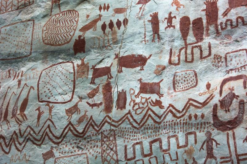 Picturi rupestre descoperire în Pădurea Amazoniană