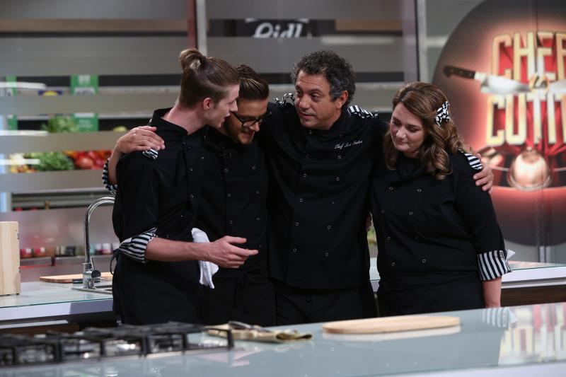 Sorin Bontea și echipa sa, în semifinala emisiunii „Chefi la cuțite” 2020