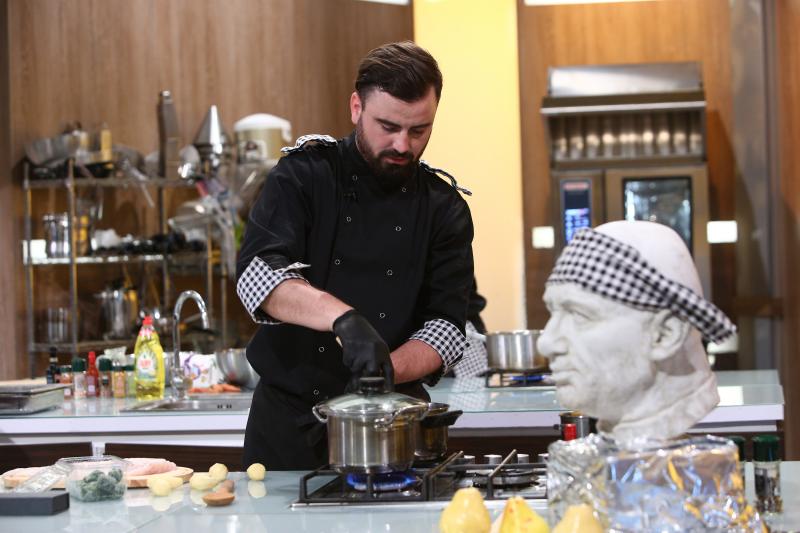 Cătălin Rizea în semifinala „Chefi la cuțite”, sezonul 8