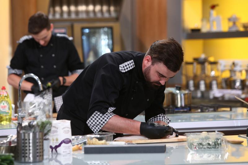 Cătălin Rizea în semifinala „Chefi la cuțite”, sezonul 8