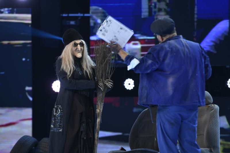 Una dintre măștile de la Revelionul Starurilor 2021, la Antena 1