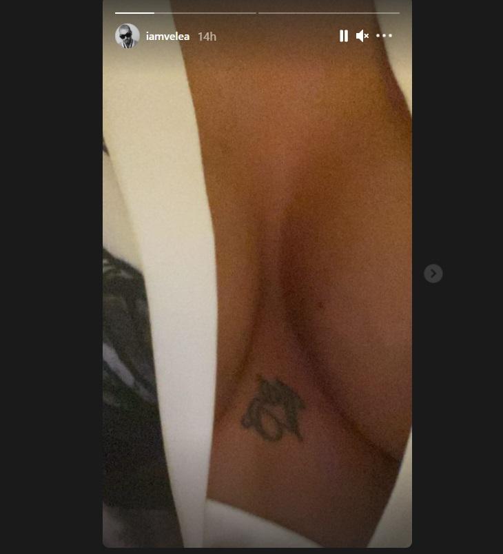 Alex Velea a filmat ce tatuaj are Antoania pe piept