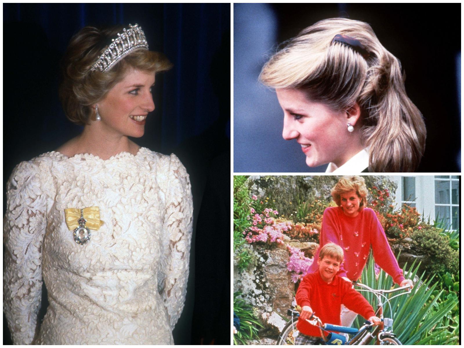Imagini nemaivăzute cu Prințesa Diana. Cum o ajuta prințul William pe mama să se pregătească pentru o ședință foto, în anul 1985